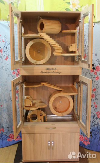 Домики витрины игрушки для шиншилл птиц крыс дегу