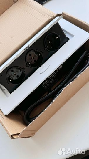 Выдвижной блок розеток. Новые. В наличии 2 шт