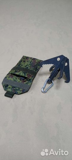 Крюк кошка саперная с подсумком