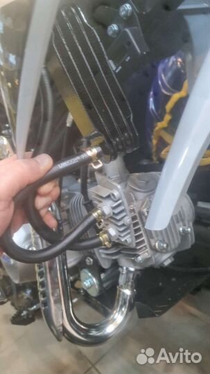 Плата масляная + радиатор + шланги для питбайка