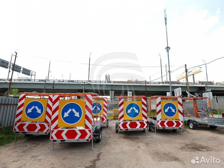 Сигнальный прицеп прикрытия от производителя