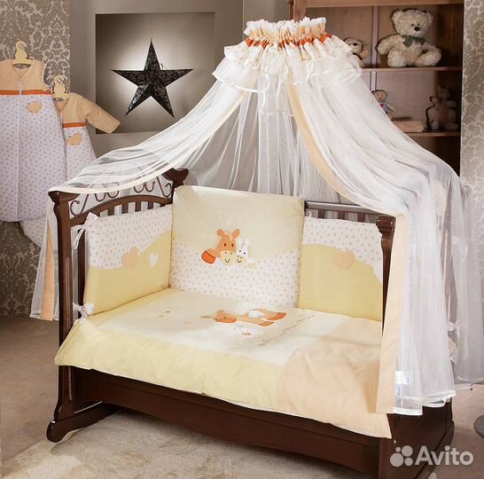 Комплект в кроватку Feretti Pony Long / Италия