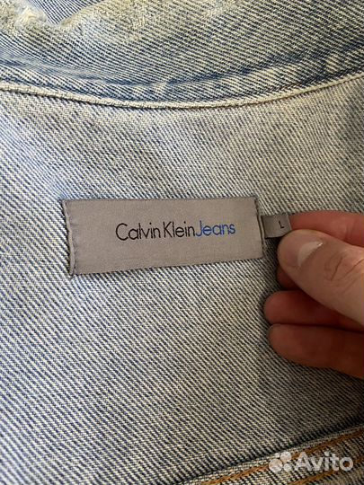 Джинсовая куртка мужская Calvin Klein Jeans XL