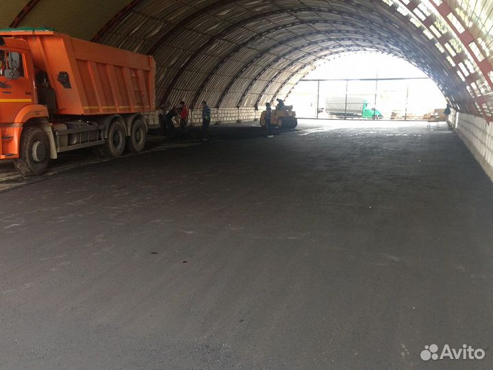 Асфальтирование частных дворов и ангаров