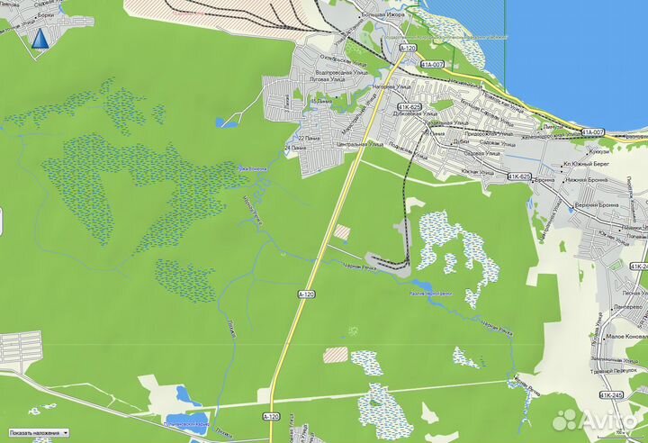 Каспий, нижняя Волга, Дон. Карта глубин