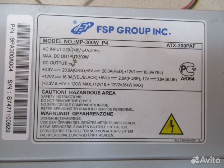 Блоки питания для компьютера