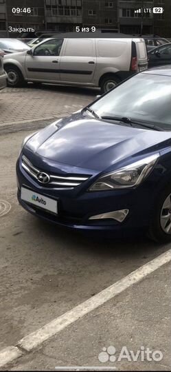 Фары Mobis оригинал Hyundai Solaris 1 рестайлинг