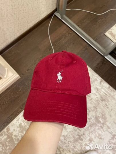 Кепка polo ralph lauren красная