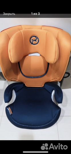 Автокресло cybex juno m-fix