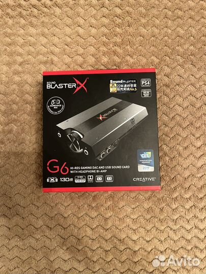 Звуковая карта creative
