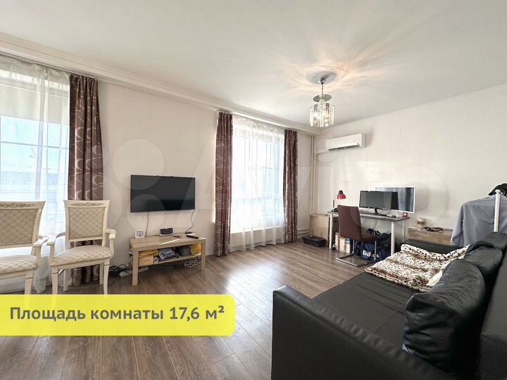 1-к. квартира, 34,2 м², 6/12 эт.