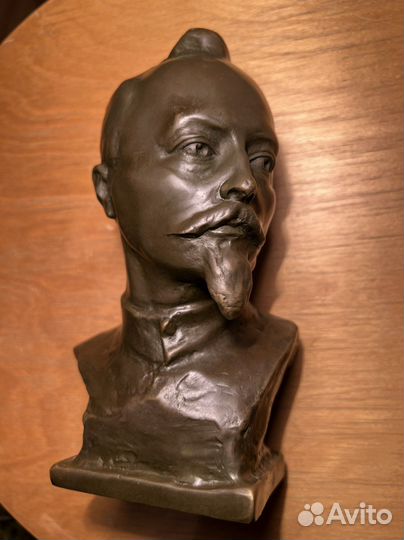 Бюст Феликс Дзержинский СССР 17 см Бронза кгб