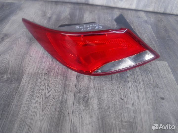 Фонарь левый №83 hyundai Solaris 2016