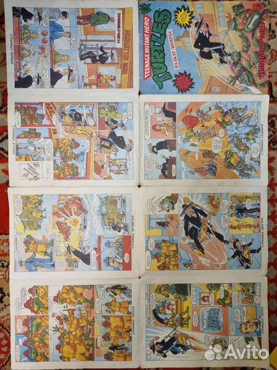 Черепашки ниндзя комикс