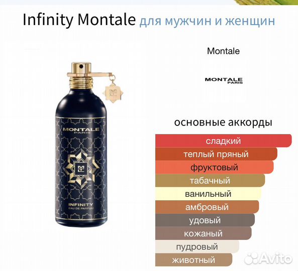 Montale infiniti оригинал делюсь