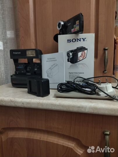 Камера цифровая сони фотоаппарат полароид