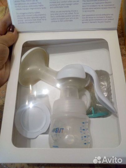 Молокоотсос avent ручной