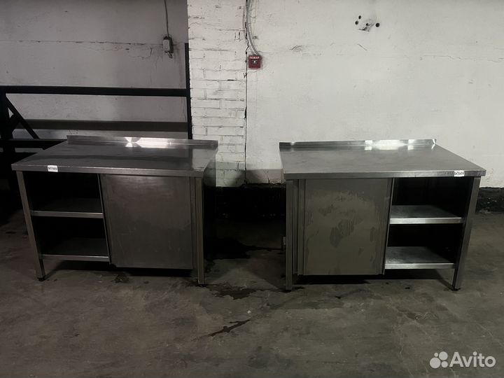 Столы купе нержавейка бу