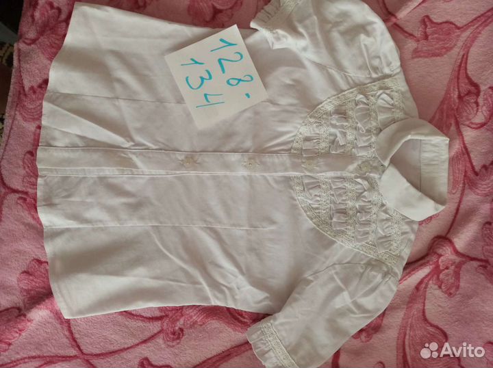 Блузка школьная