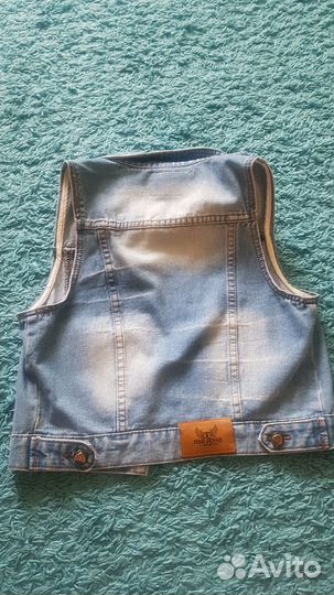 Жилетка джинсовая для девочки
