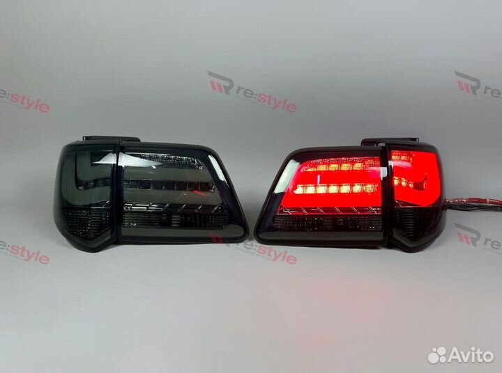 Стопы Toyota Fortuner 11-15г Дымчатые Vland K2430