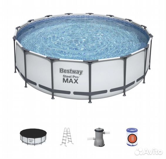 Каркасный бассейн 457 122 новый