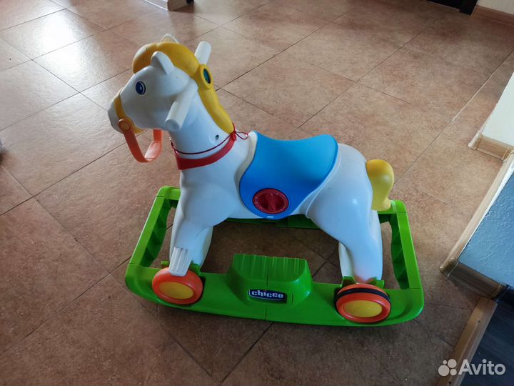 Качалка Chicco Лошадка Родео, каталка
