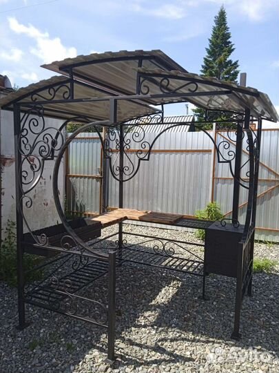 Мангальная зона, печь для казана