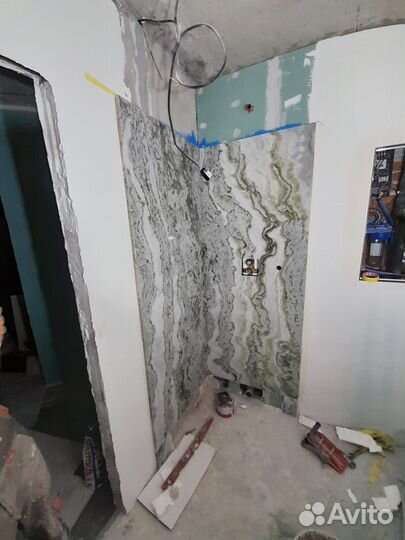 Оникс в ванной комнате