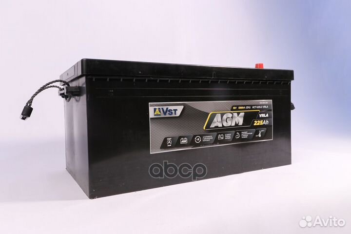 Аккумуляторная батарея AGM V стандарт 12V 225A