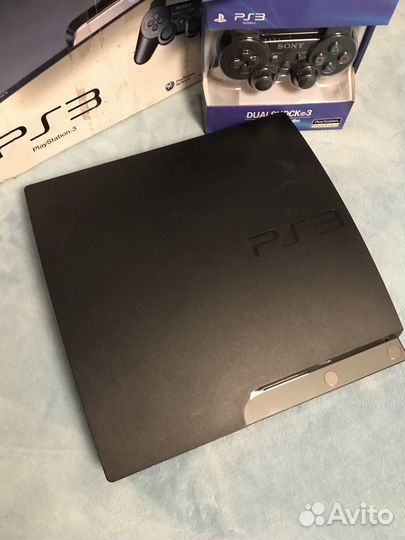 Sony playstation 3 slim прошитая 320гб