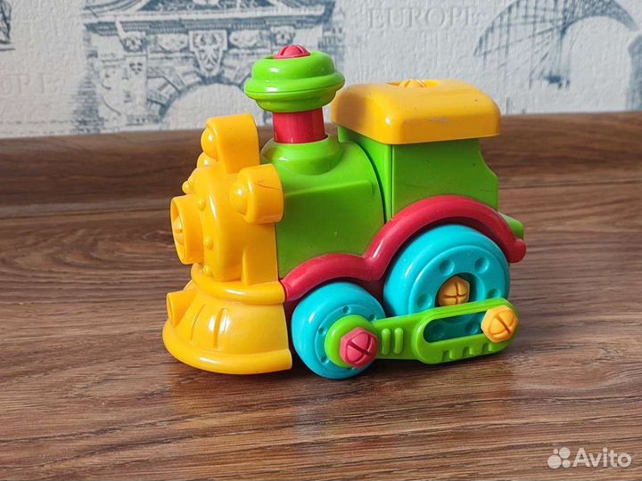 Машинка-конструктор с отверткой транспорт