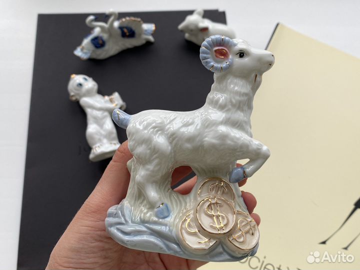 Интерьерные статуэтки фигурки животных