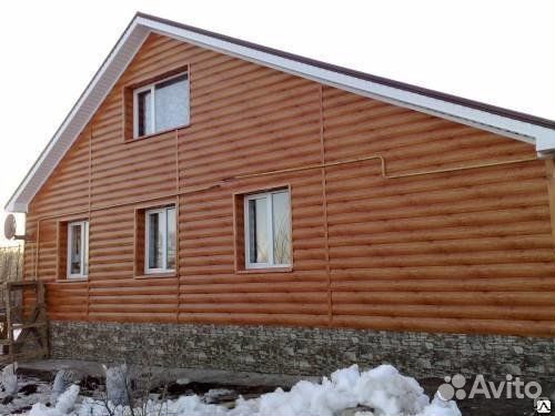 Металлосайдинг под бревно