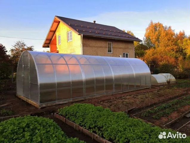 Теплицы. Прочный каркас из профиля 20х40 мм