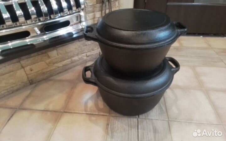 Чугунные казанки