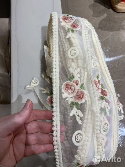 Кружево. Для рукоделия, нижнего белья вышивка