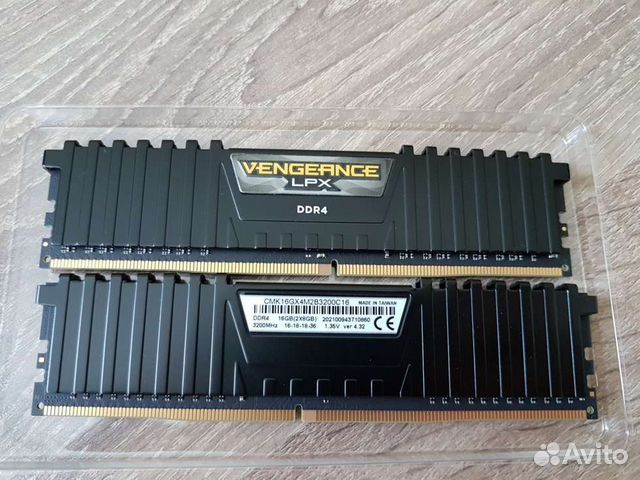 Оперативная память Corsair Vengeance LPX DDR4 -8гб объявление продам