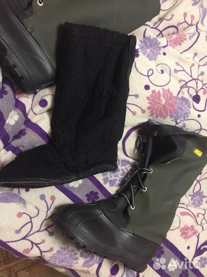 Сапоги зимние для рыбалки, размер 46