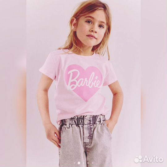 Комплект футболок H&M Barbie 98-104