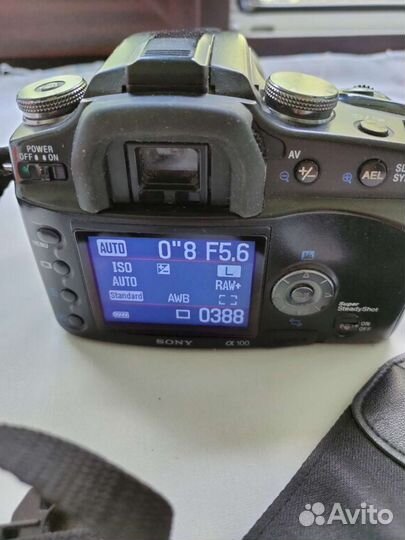 Зеркальный фотоаппарат Sony Alpha 100 kit
