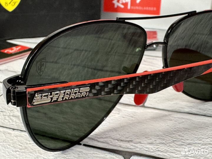 Очки Ray-Ban Ferrari 8313M Premium Lux