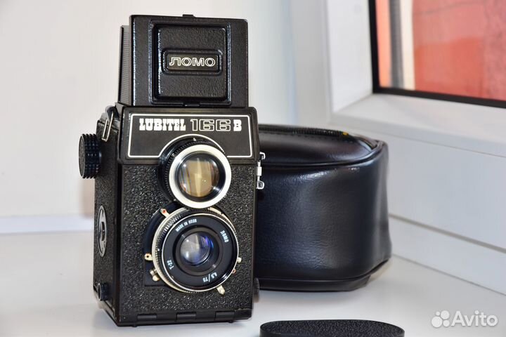 Любитель-166B средний формат фотоаппарат СССР