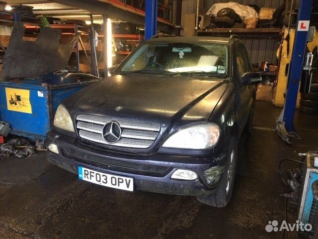 Разбор на запчасти Mercedes ML W163 1998-2004