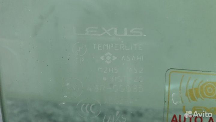 Стекло двери переднее правое Lexus Gs350 GRS196