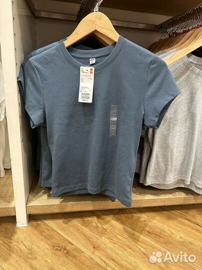 Uniqlo Мини-футболка с короткими рукавами