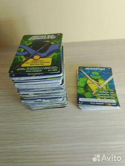 Карточки черепашки ниндзя