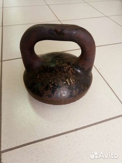 Гиря 16кг СССР