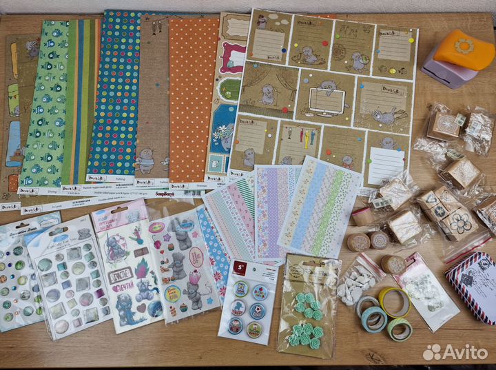 Материалы для скрапбукинга