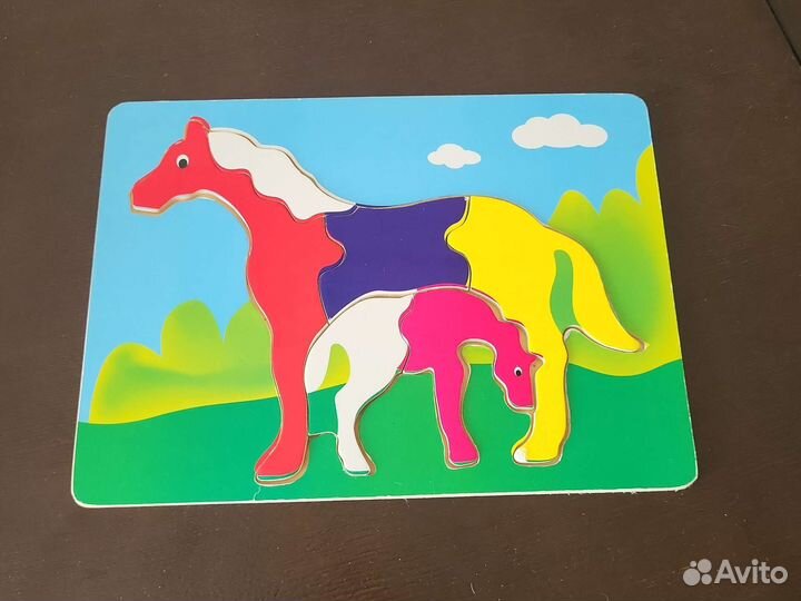 Деревянные пазлы